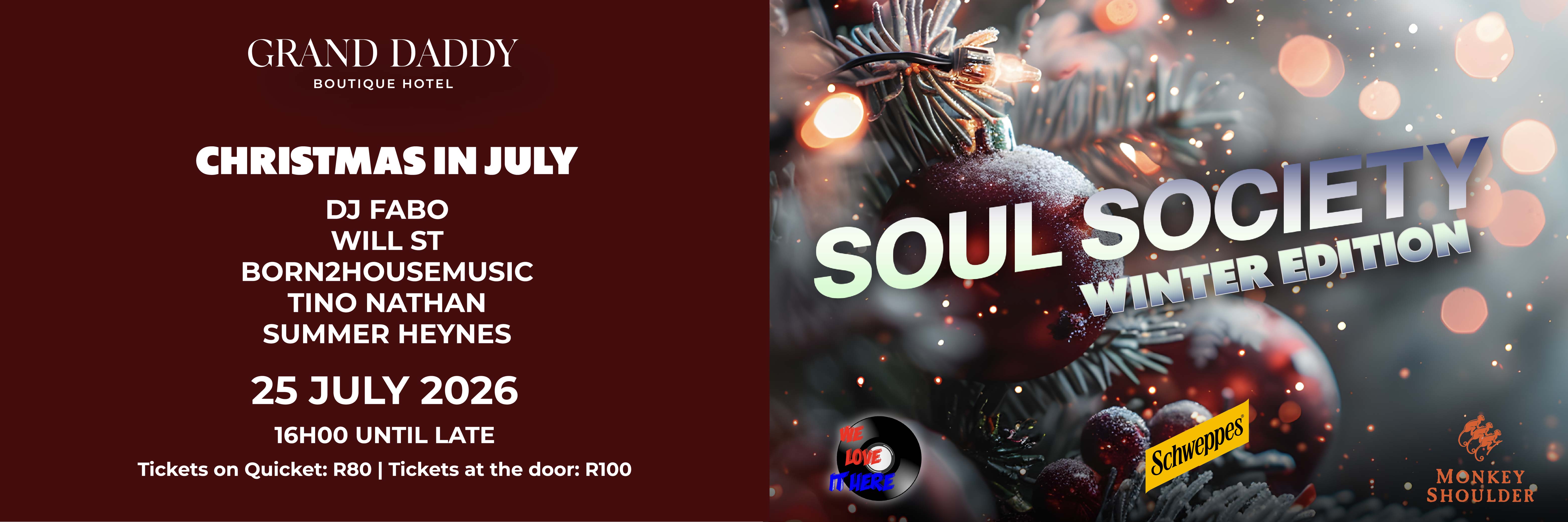 Soul Society Winter Edition: Christmas in July
