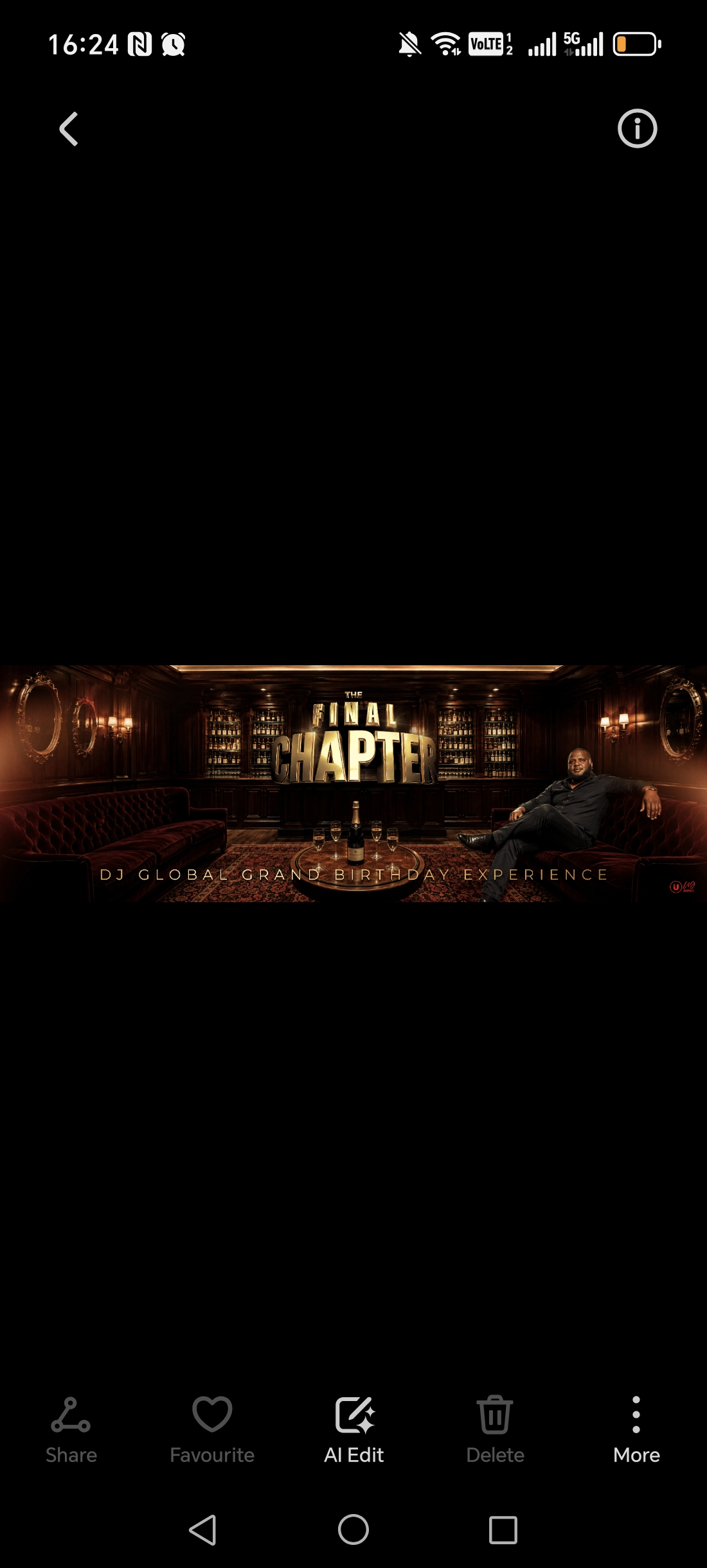The final Chapter Bday finale