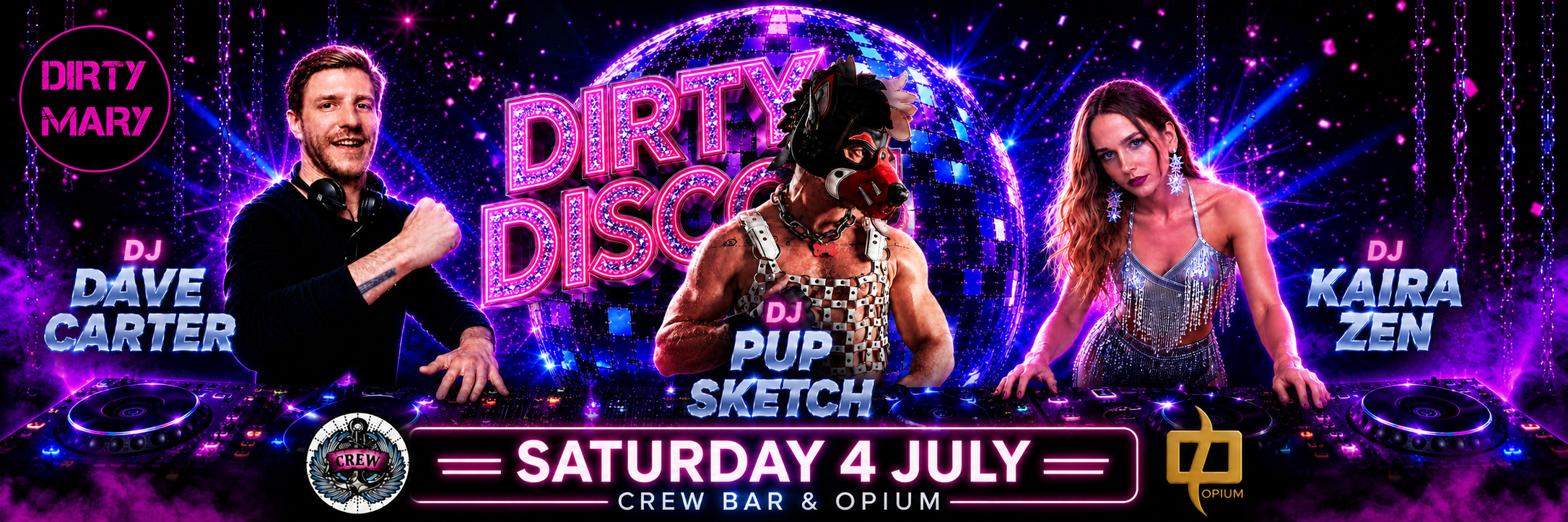 Dirty Mary presents DIRTY DISCO