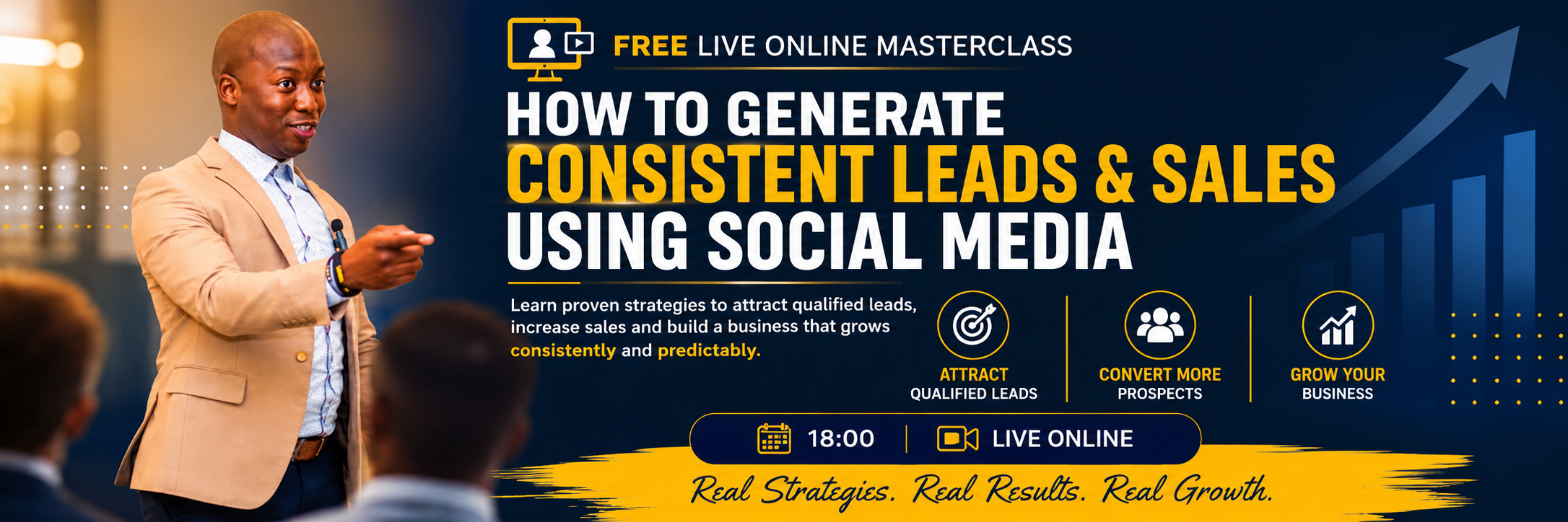 Book tickets for FREE Masterclass: How To Generate Consistent Leads ...