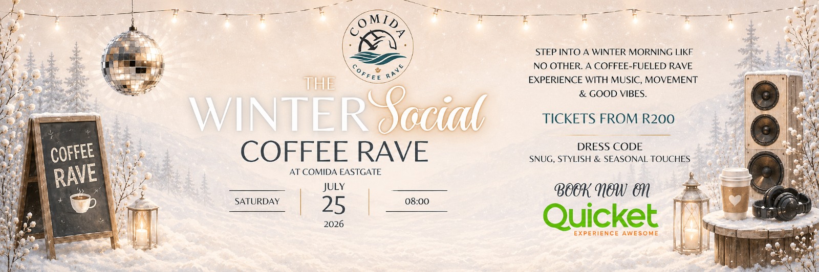 Comida Coffee Rave: Winter Social