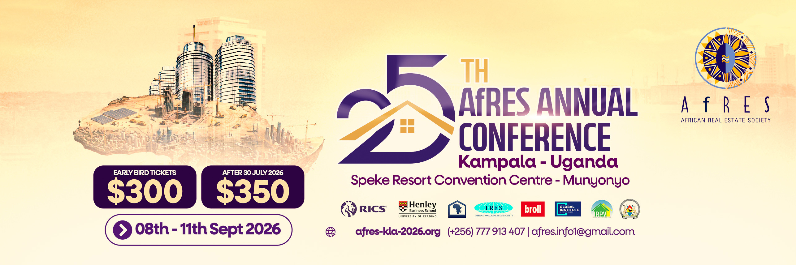 25th AfRES Annual Conference - Kampala, Uganda
