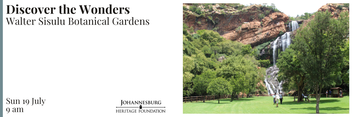 Discover The Wonders - Walter Sisulu Botanical Gardens