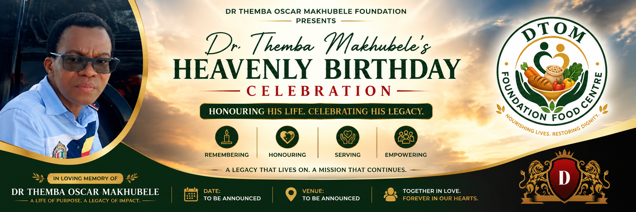 Dr Themba Makhubele’s Heavenly Birthday
