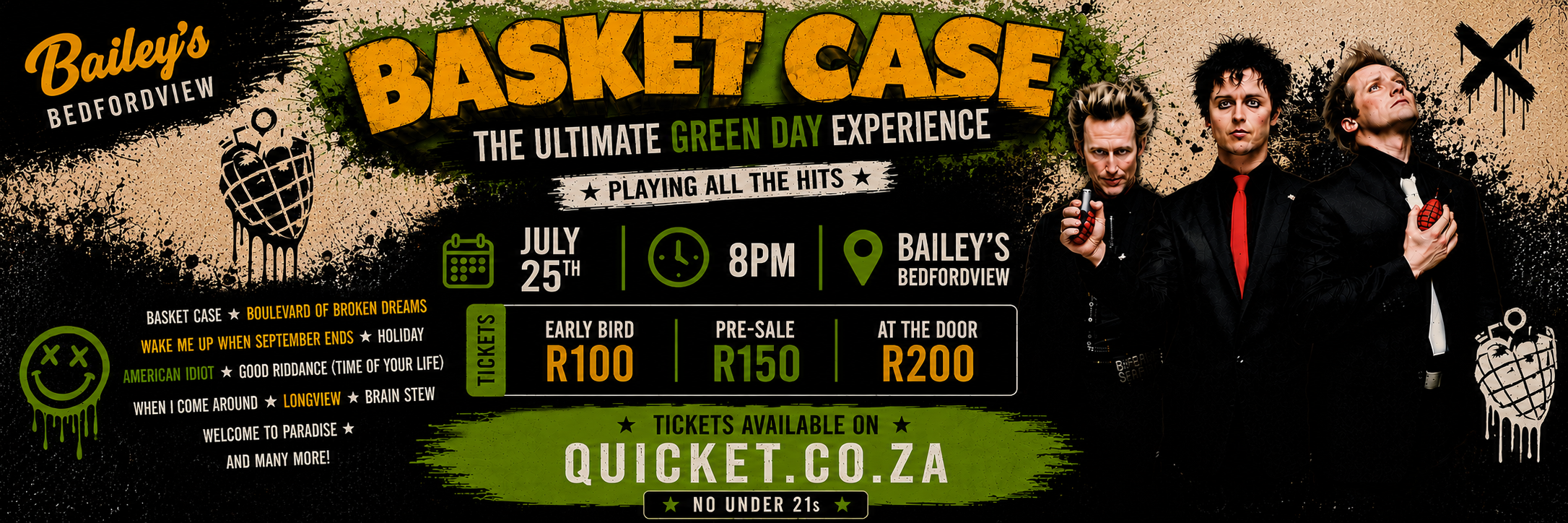 BASKET CASE THE ULTIMATE GREEN DAY EXPERIENCE