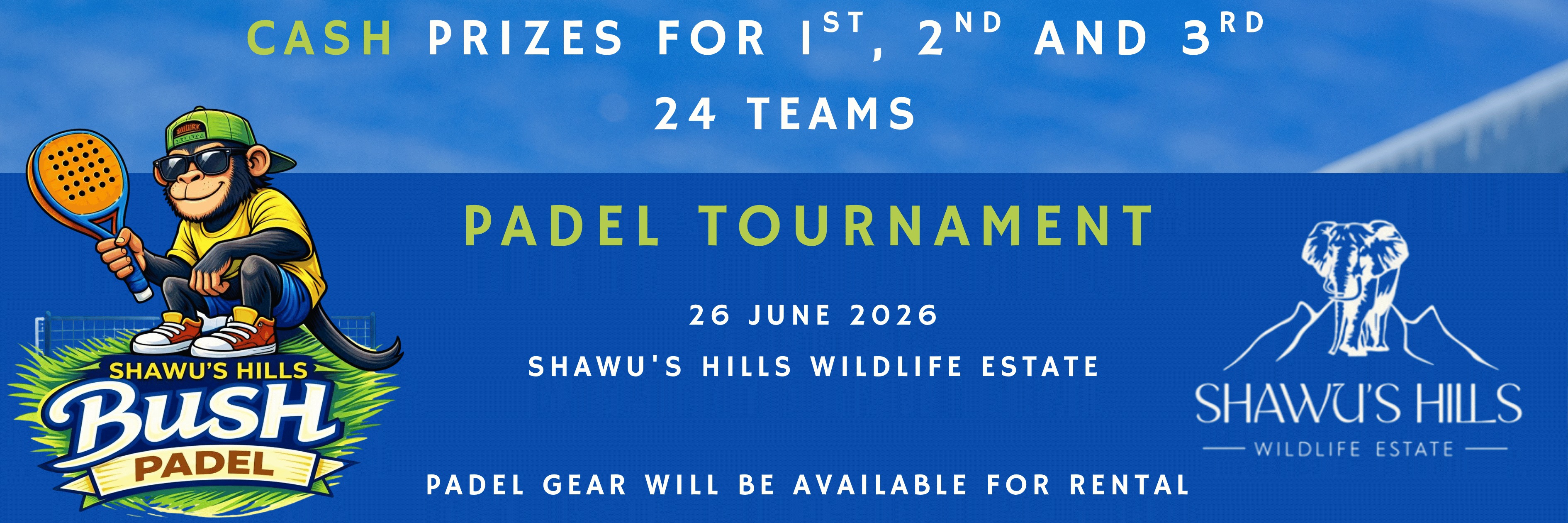 Shawu's Hills Bush Padel Tournament