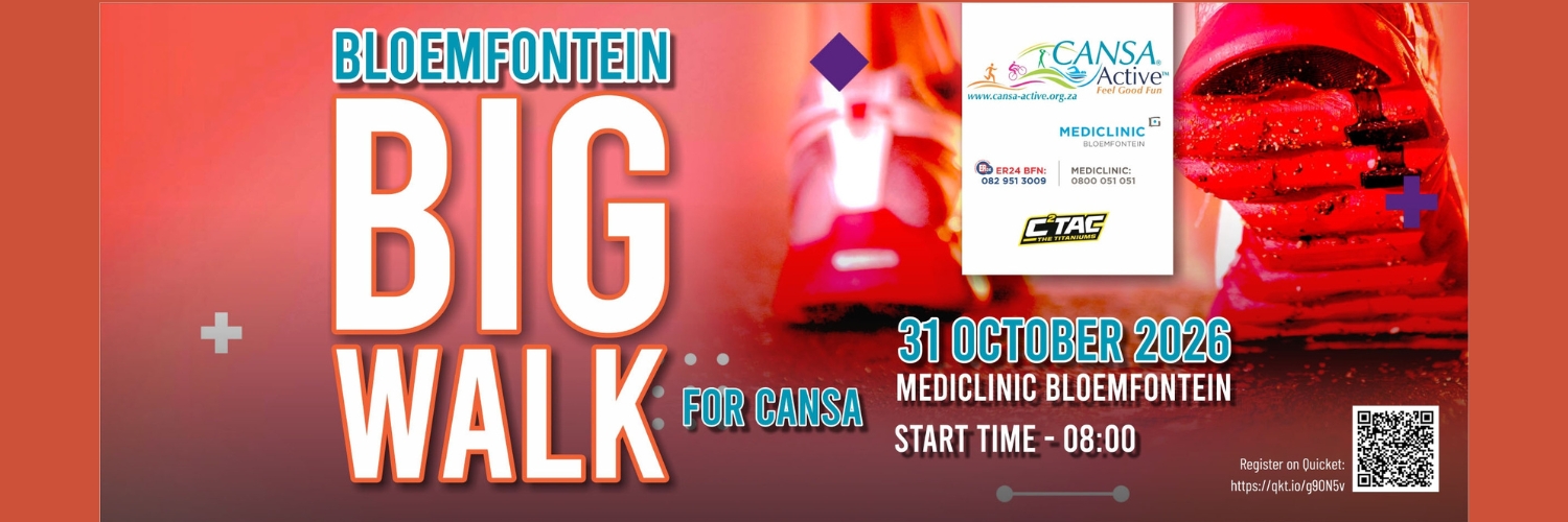 CANSA Big Walk Bloemfontein 2026