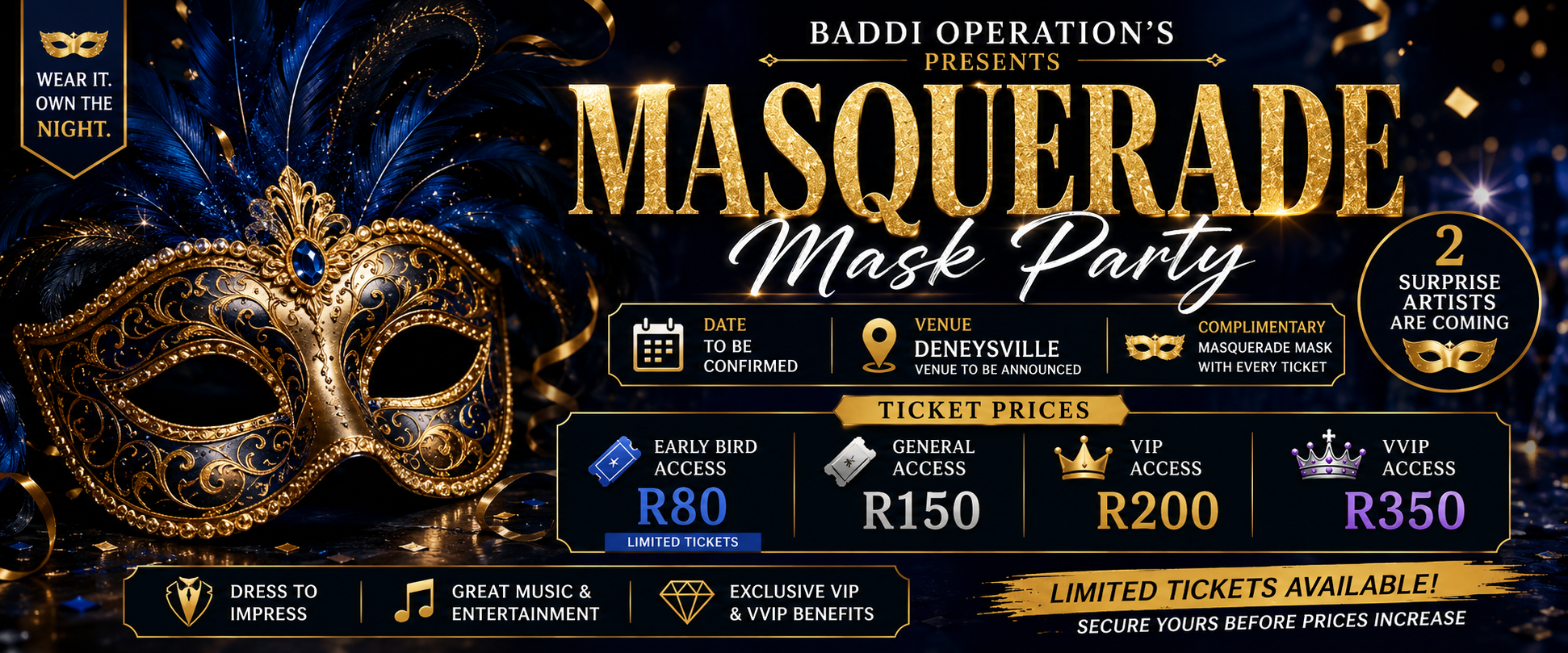 Masquerade Mask Party