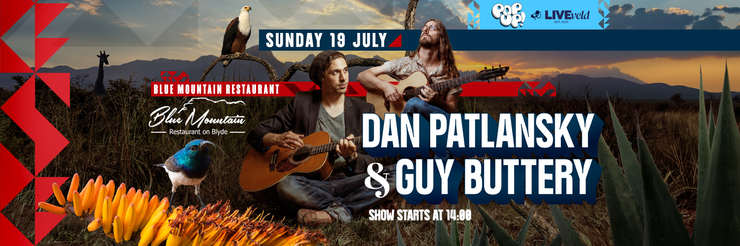 Dan Patlansky & Guy Buttery live at Blue Mountain, Hoedspruit