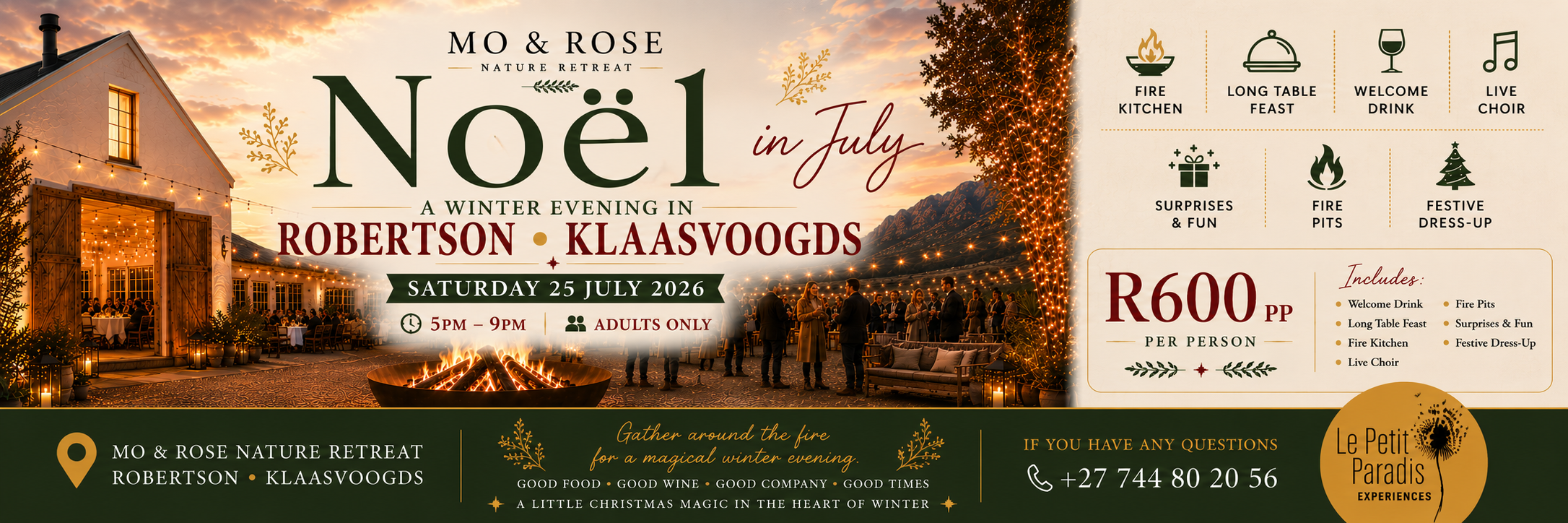 NOËL IN JULY | Christmas in the Robertson Valley