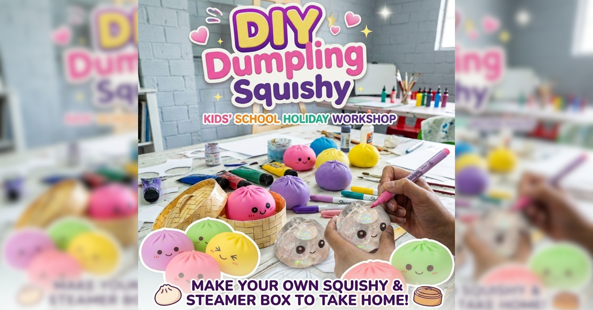 Dumpling Squishy | Kids Workshop