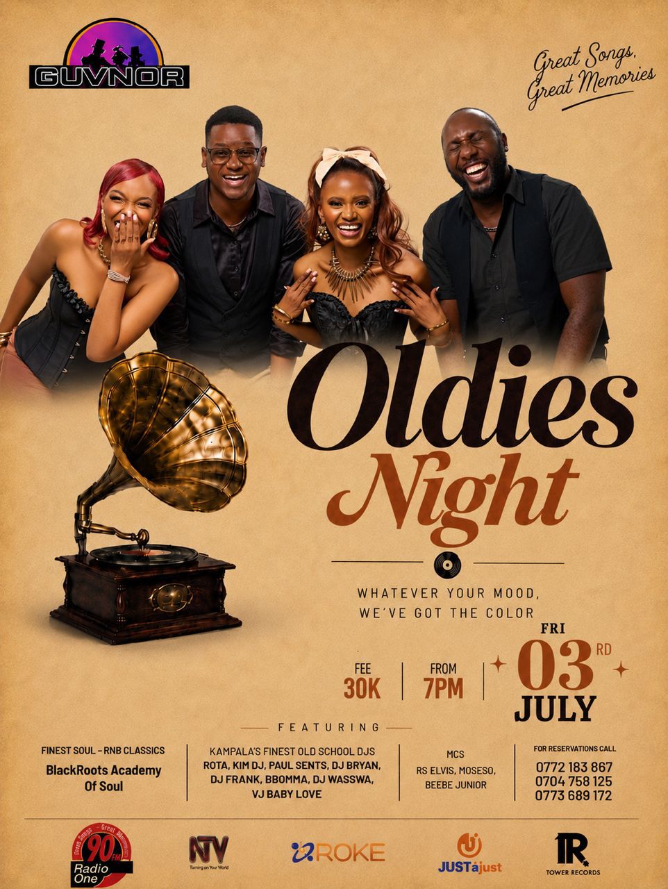 OLDIES NIGHT