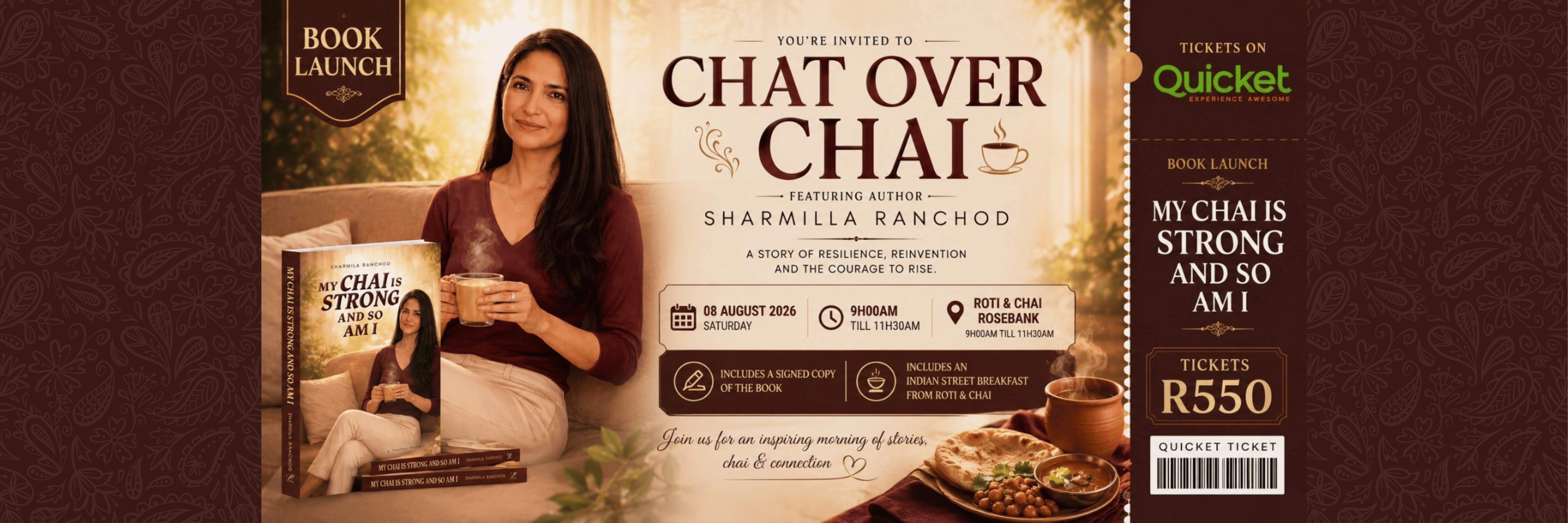 Sharmila Ranchod - My Chai is Strong and So Am I