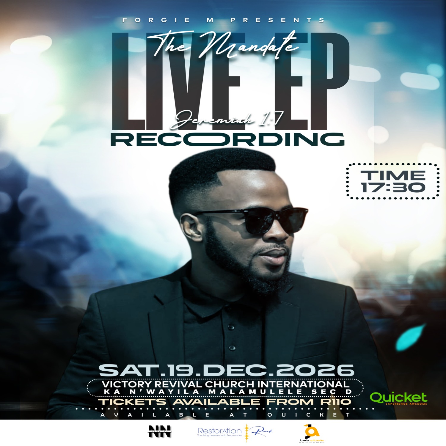The Mandate Live EP Recording with Forgie M