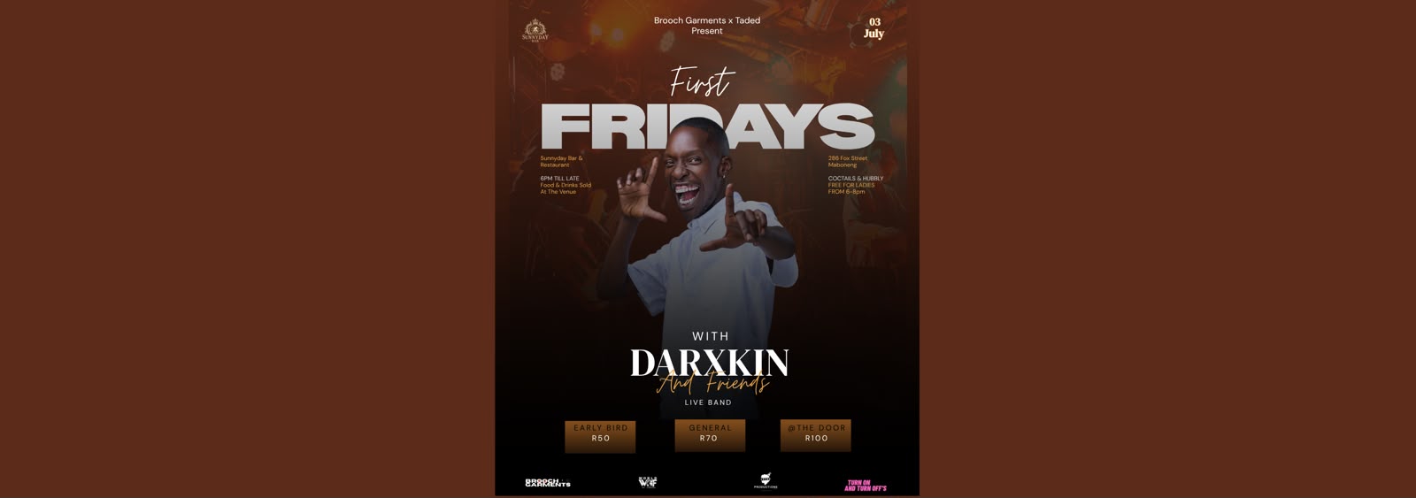 First Friday's with Darxkin & Friends