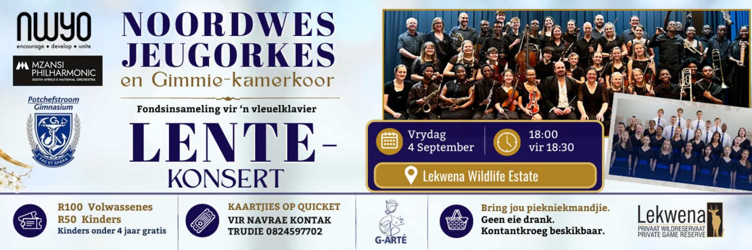 Noordwes Jeugorkes en Gimmie-kamerkoor Lentekonsert