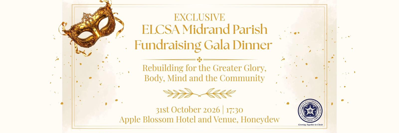 ELCSA Midrand Parish Fundraising Gala Dinner