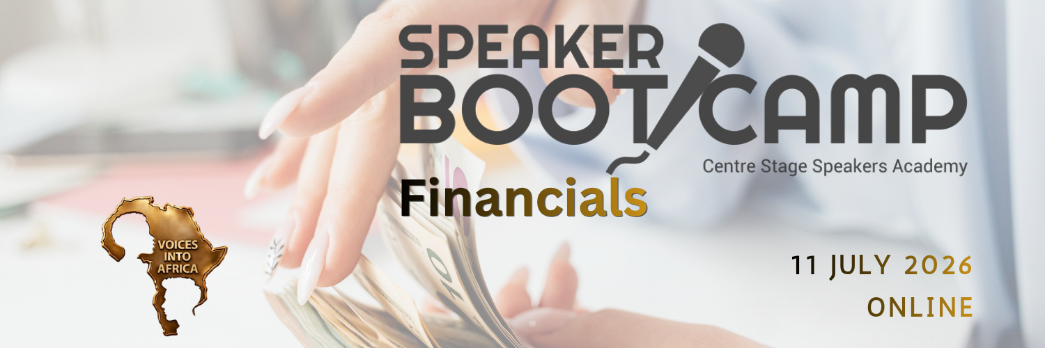 Speaker Boot Camp - Financials