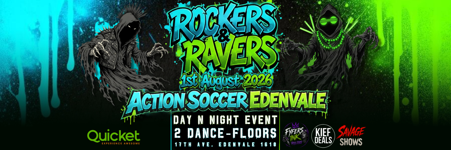 ROCKERS & RAVERS | 01 AUGUST 2026