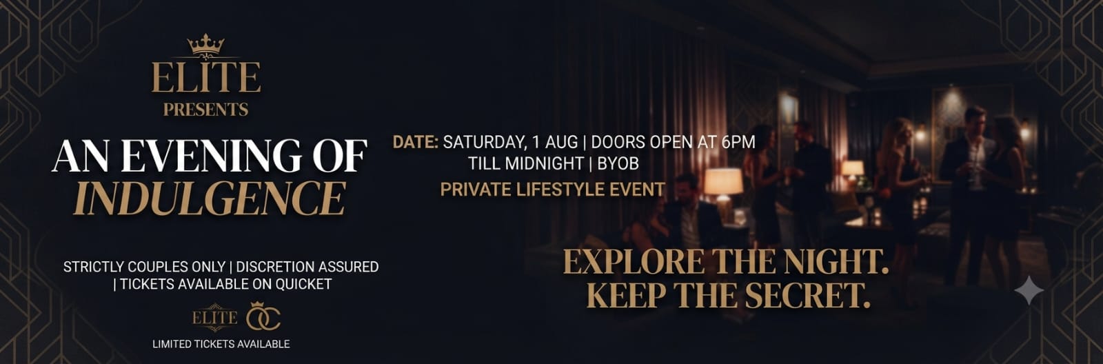 ELITE Events: Indulgence Party (Couples Only)