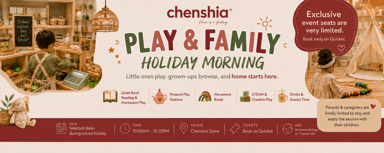 Chenshia Play & Family Holiday Morning