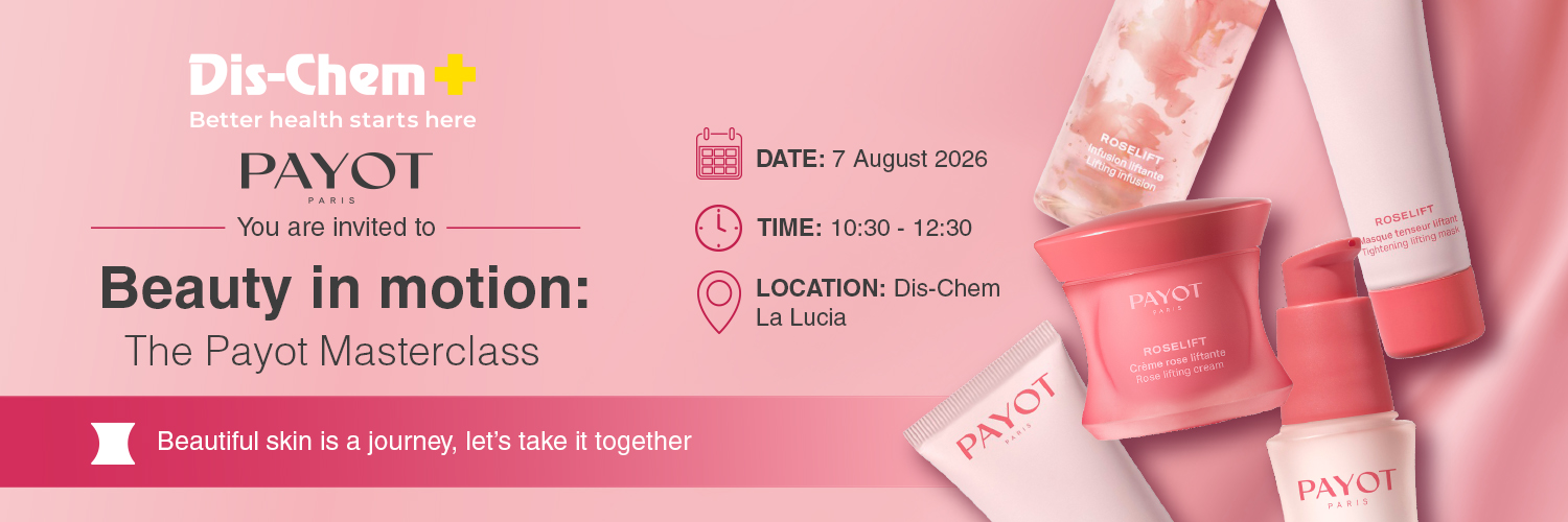 Dis-Chem Payot Masterclass: Beauty in Motion