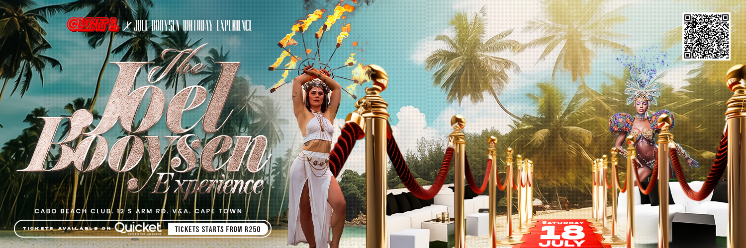 CPT / JB Birthday Experience ft Clint L /  Saturday 18 July 2026 / Cabo Beach