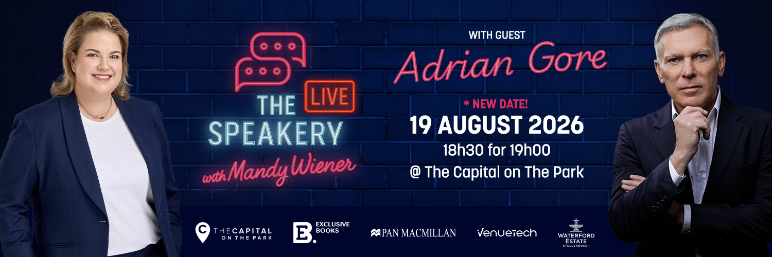 The Speakery LIVE: Adrian Gore  in conversation with Mandy Wiener