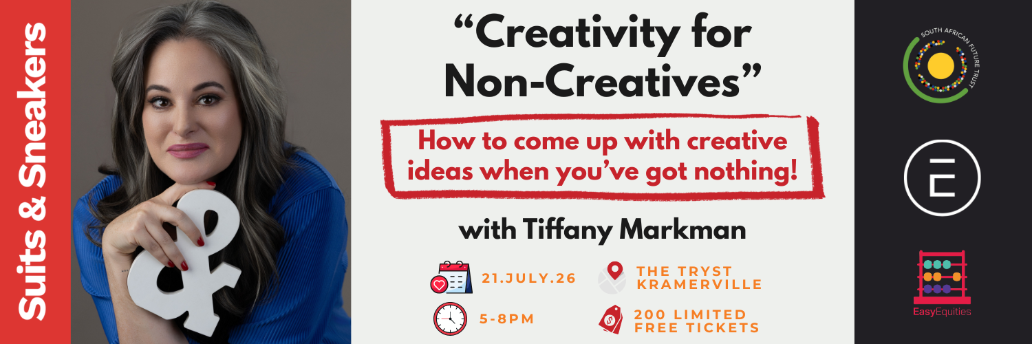 Suits & Sneakers presents: “Creativity for Non-Creatives” with Tiffany Markman