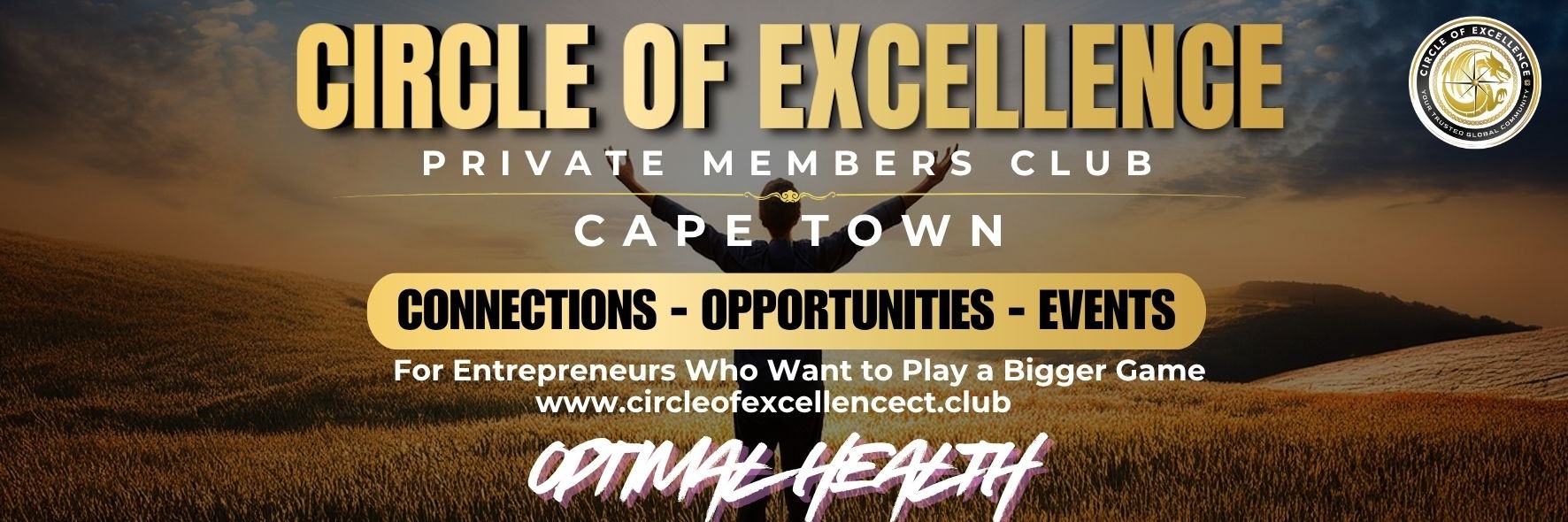 COE PMC Cape Town - Afternoon - Optimal Health