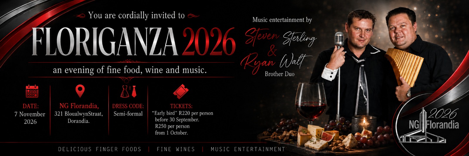 Floriganza '26 with Ryan Walt and Steven Sterling Duo