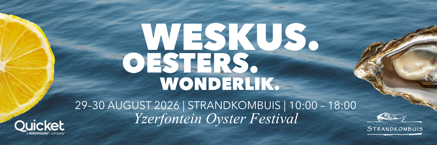 Yzerfontein Oyster Festival at Strandkombuis