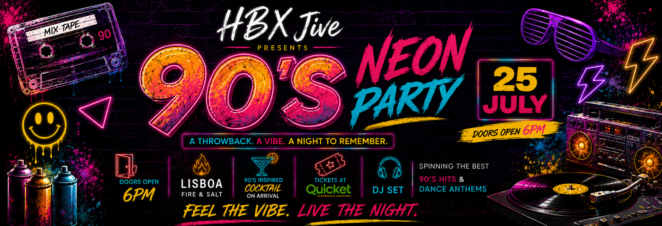 90s Neon Rewind