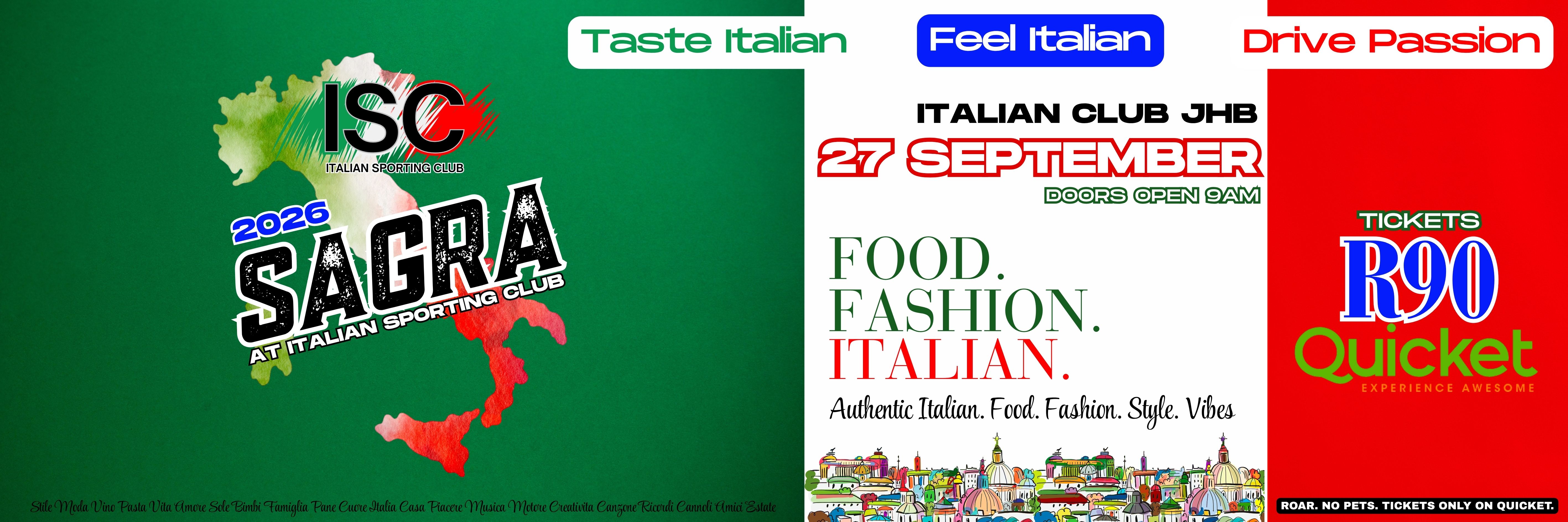 Sagra 2026 - Italian Festival