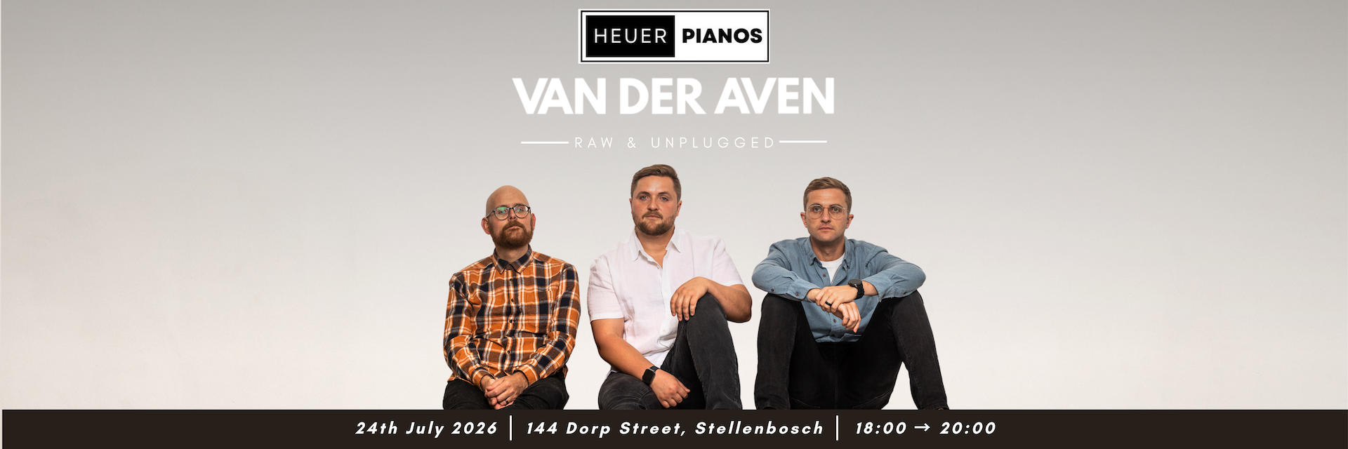 Van Der Aven: Raw & Unplugged at Heuer