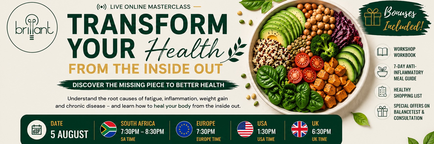 Transform Your Health From The Inside Out