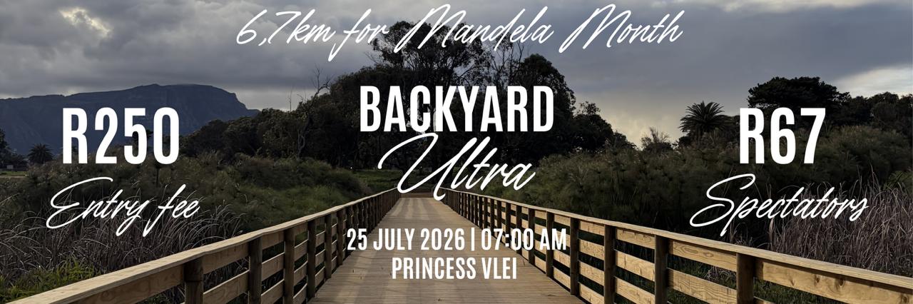 Backyard Ultra - Mandela Month