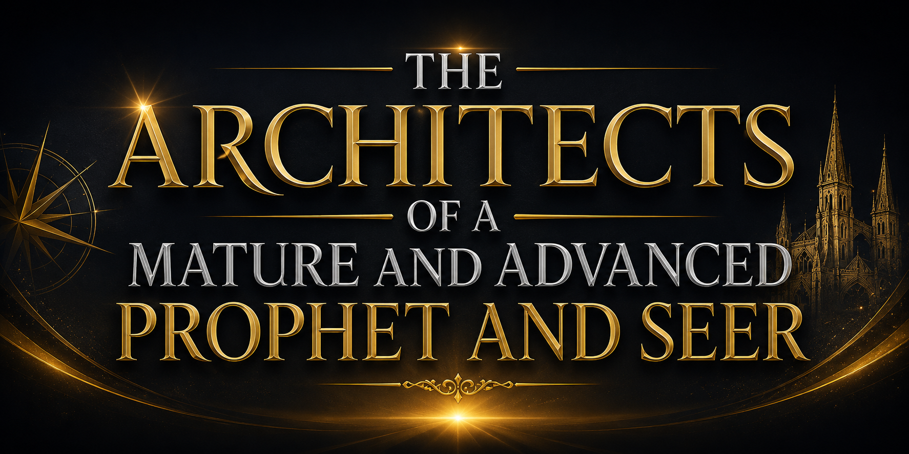 ARCHITECT OF A MATURE PROPHET AND SEER: COURSE 2