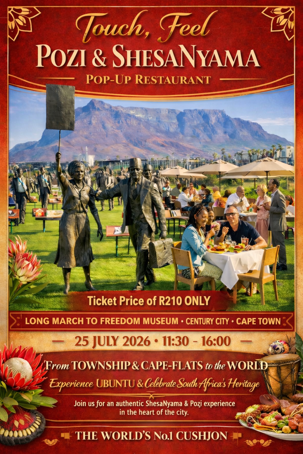 Touch & Feel-Pozi and ShesaNyama - PopUP Restaurant