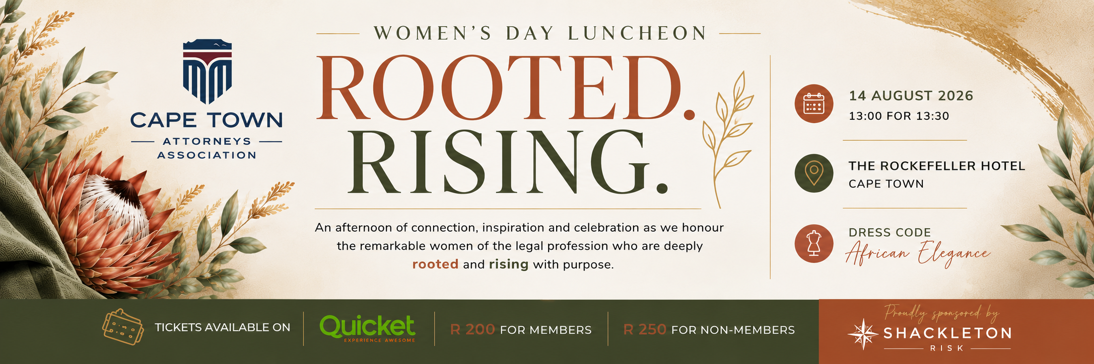 Rooted.Rising: CTAA's Annual Women's Day Luncheon 2026