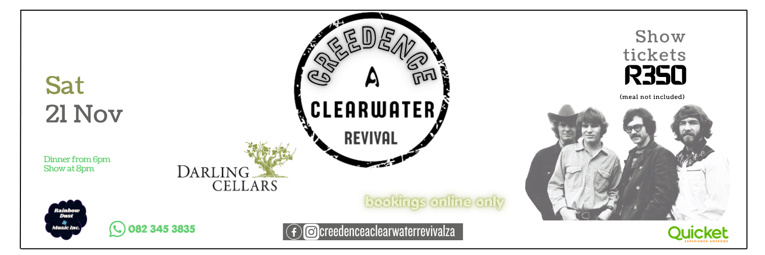 Creedence - A Clearwater Revival Tribute at Darling Cellars