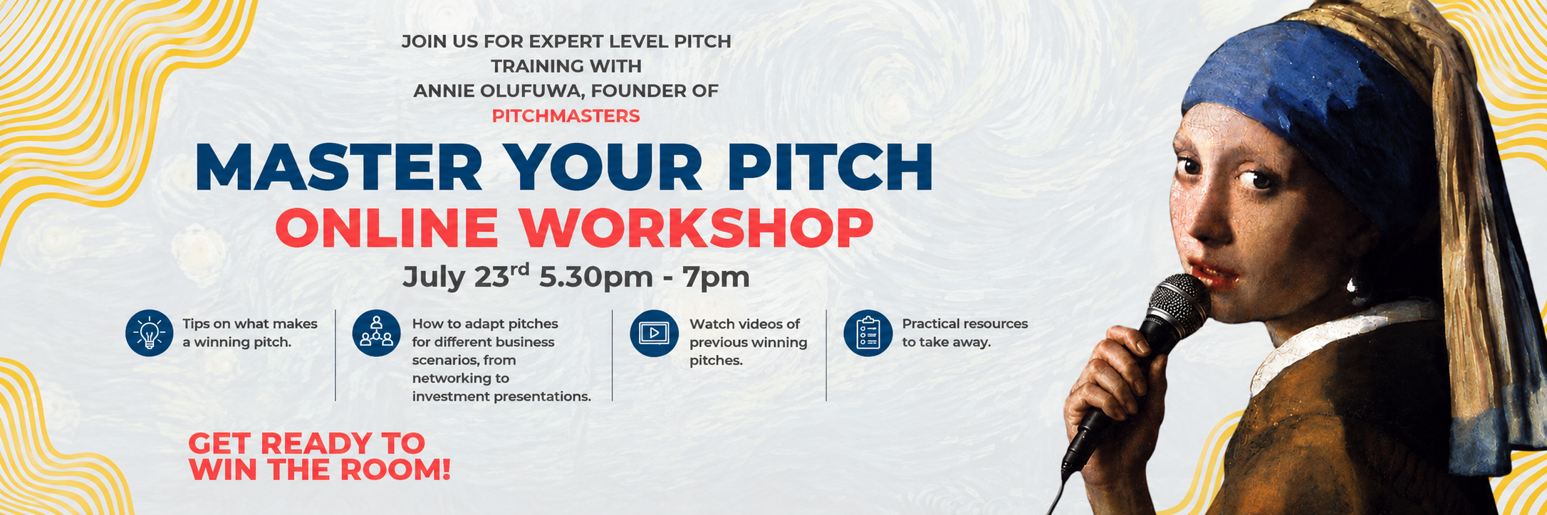 Master Your Pitch Online Workshop