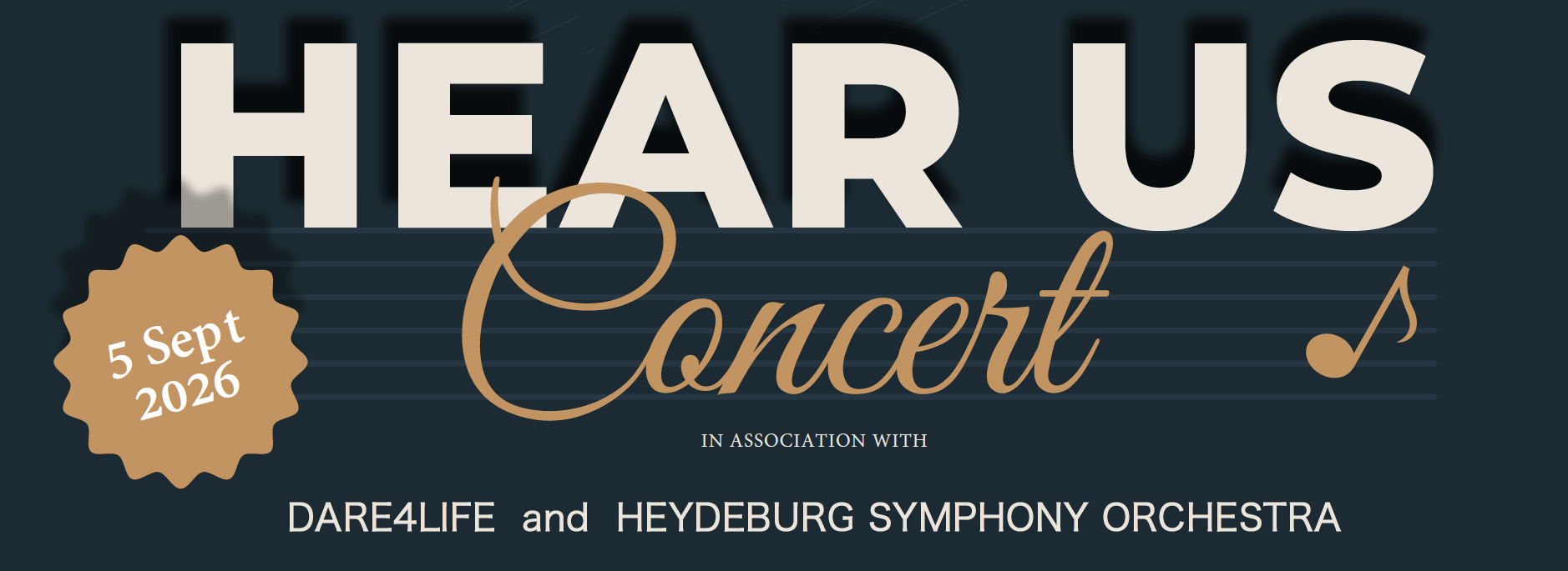 HearUs  - Celebratory concert 2026