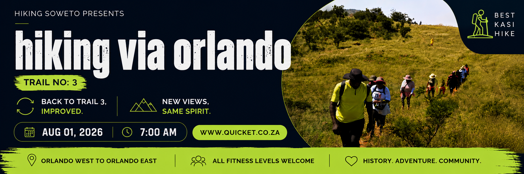 Hiking via Orlando