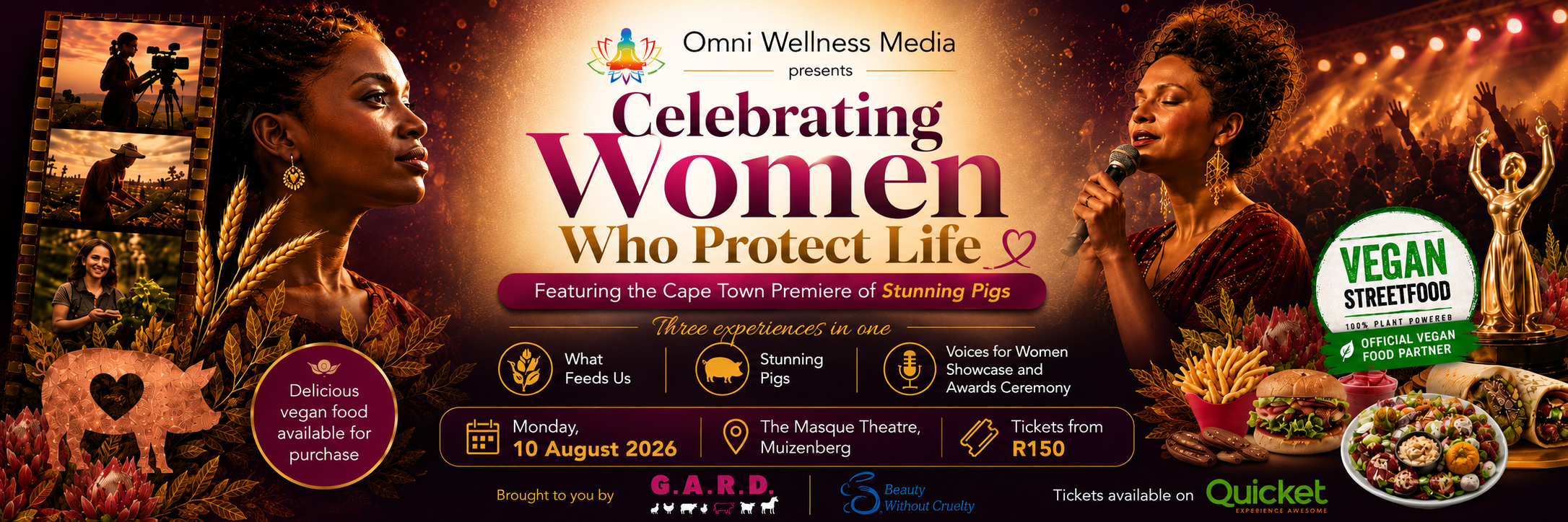 Celebrating Women Who Protect Life: Featuring the Cape Town Premiere of Stunning Pigs