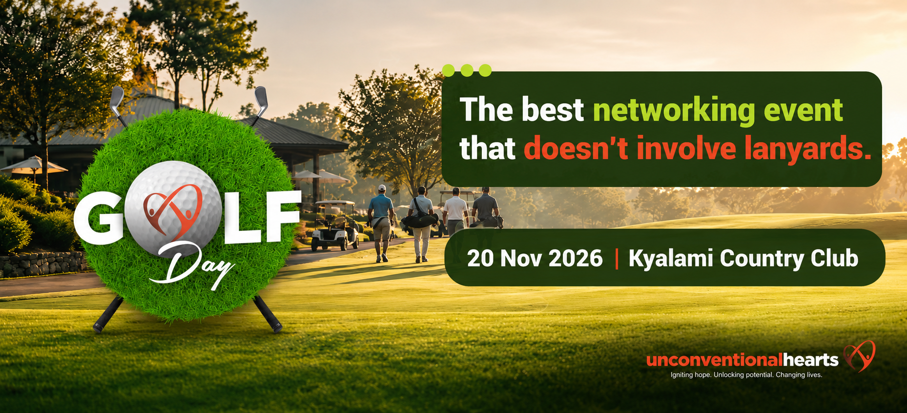 Unconventional Hearts Golf Day 2026: Fourball