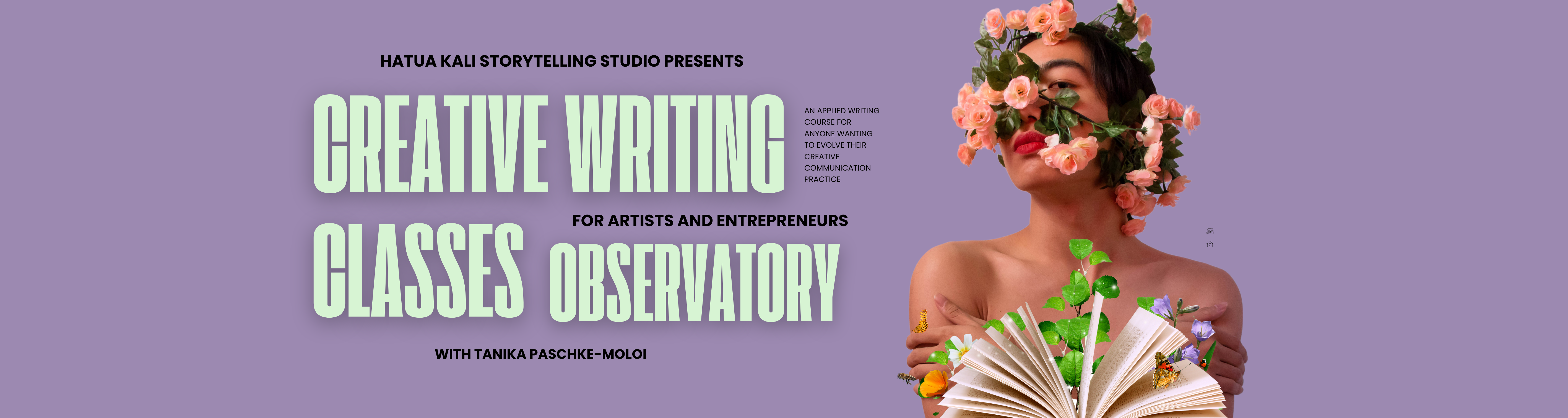 Creative Writing Classes for Artists and Entrepreneurs (The Bijou | Observatory) August + September 2026
