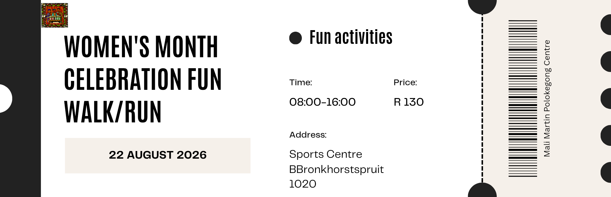 Women's Month Celebration Fun Walk/Run