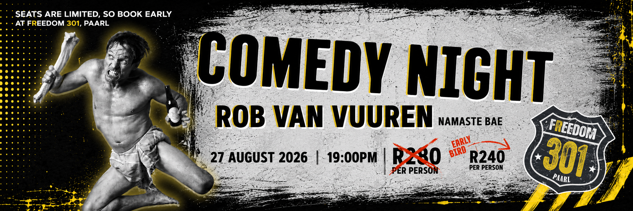 Rob van Vuuren Comedy Night
