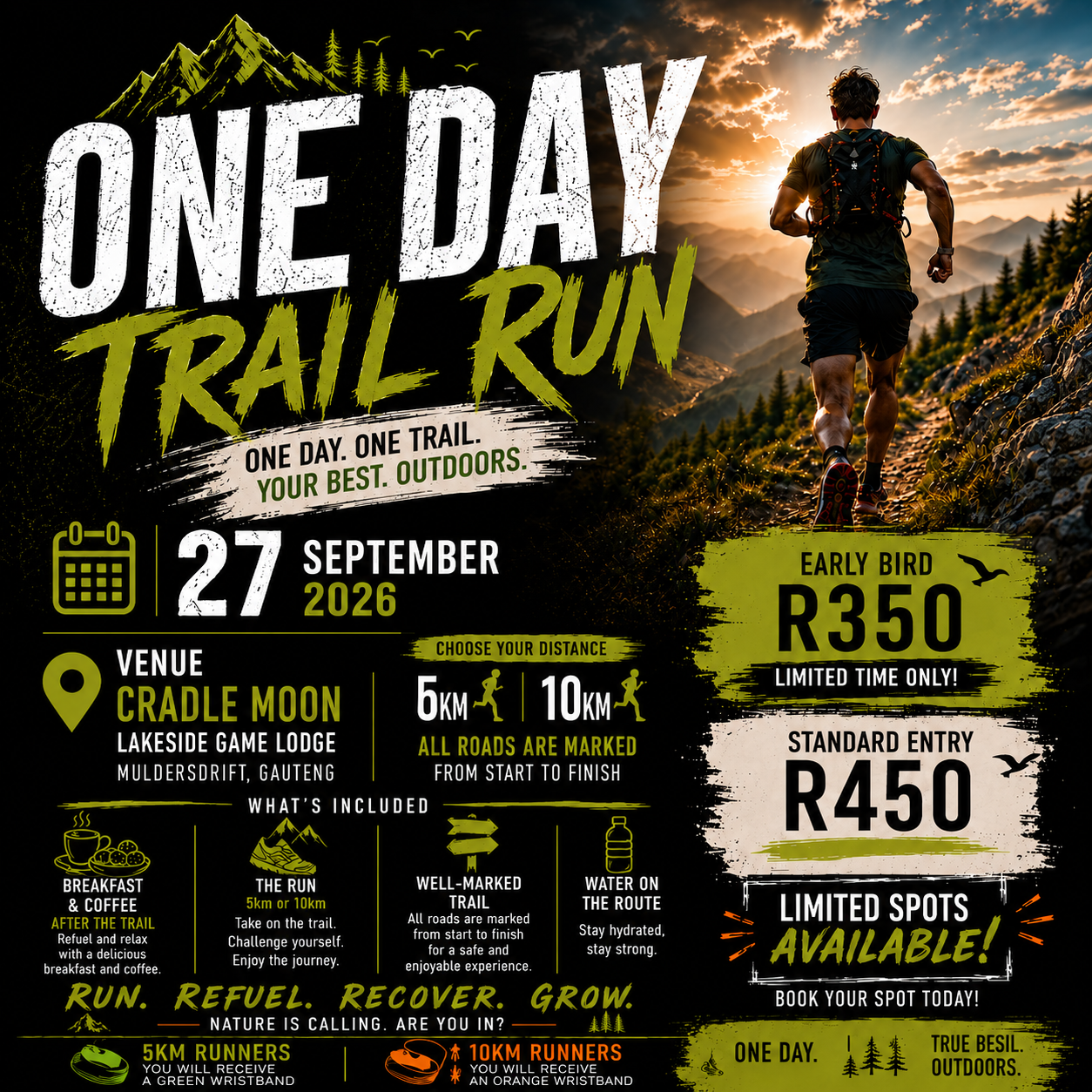 One day running camp